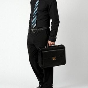 Maletín cremalleras PIEL 4706